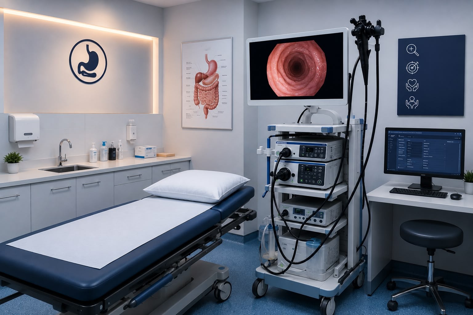 Advanced Endoscopy Room - Dr. Raghav Gastro & Liver Speciality Centre
